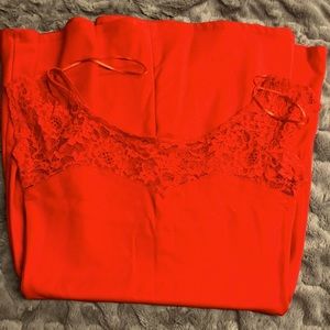 Ambiance Apparel Junior’s Red Skater Dress